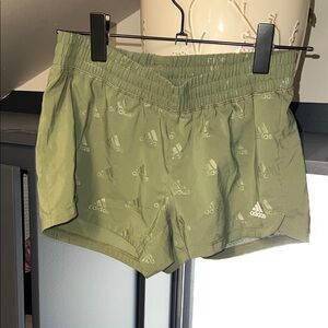 Adidas Women's Olive Athletic Shorts